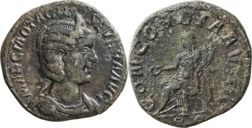 Sonderpreis - Ancient Roman 245-8 n. Chr. Otacilia Severa. Sestertius