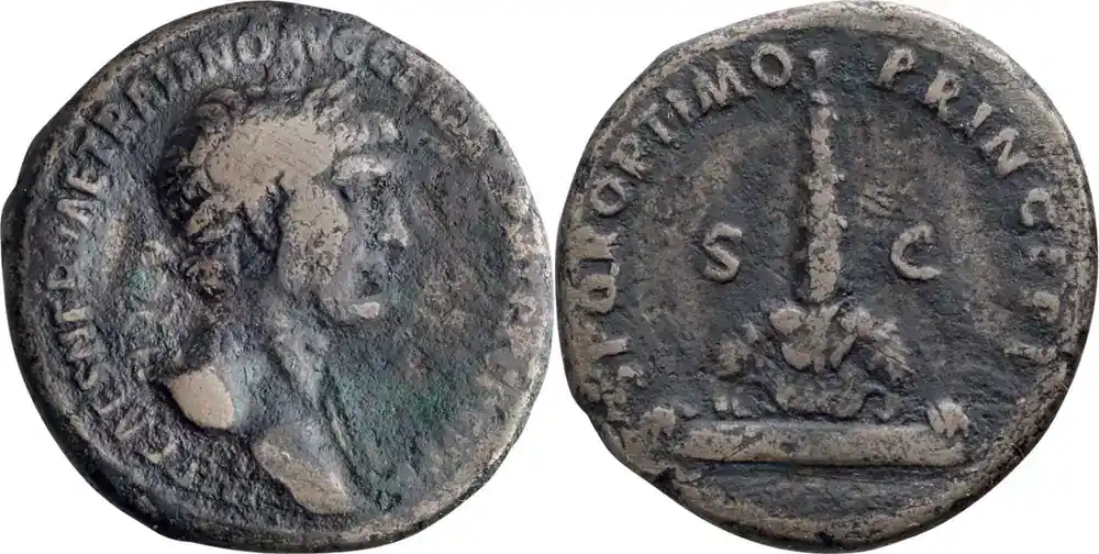Jetzt sichern | Ancient Roman c. 103 n. Chr. Trajan. 40-as