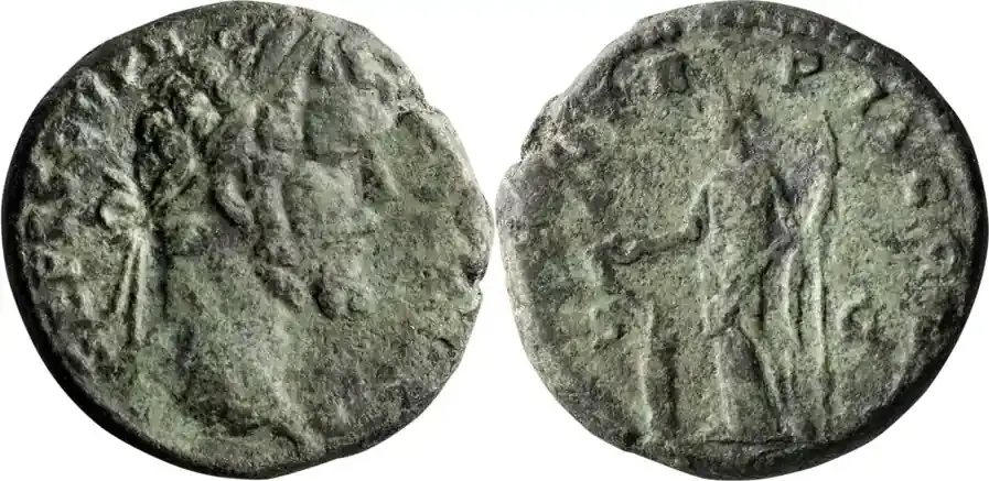 Letzte Stücke - Ancient Roman 194 n. Chr. Septimius Severus. 40-as