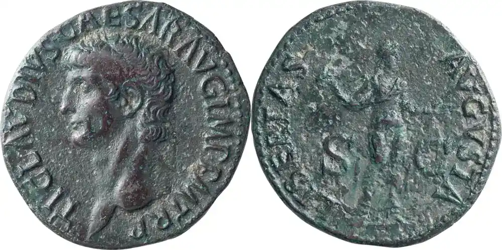 Sicher einkaufen | Ancient Roman 41-2 n. Chr. Claudius I. 40-as