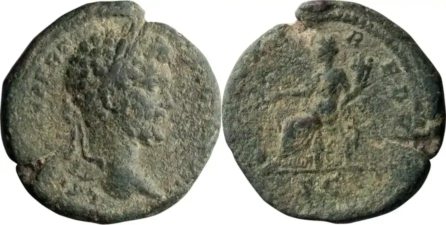 Neu eingetroffen | Ancient Roman 196 n. Chr. Septimius Severus. 40-as