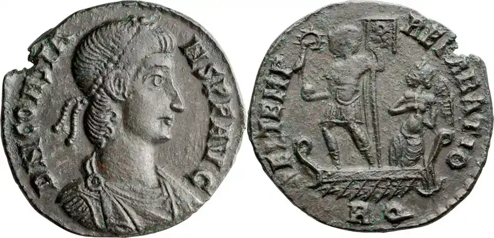 Kundenfavorit | Ancient Roman 348-350 n. Chr. Constantius II. AE