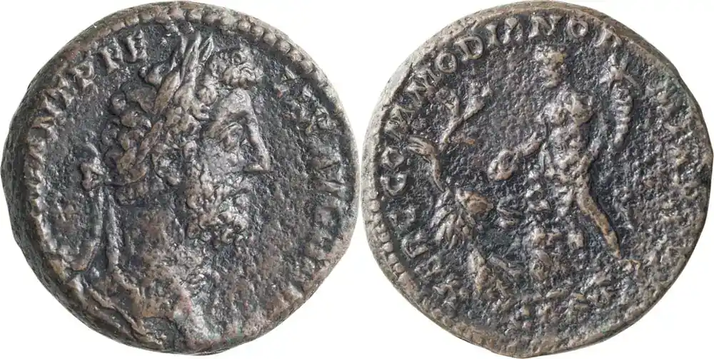Sicher einkaufen - Ancient Roman 190-191 n. Chr. Commodus. 40-as