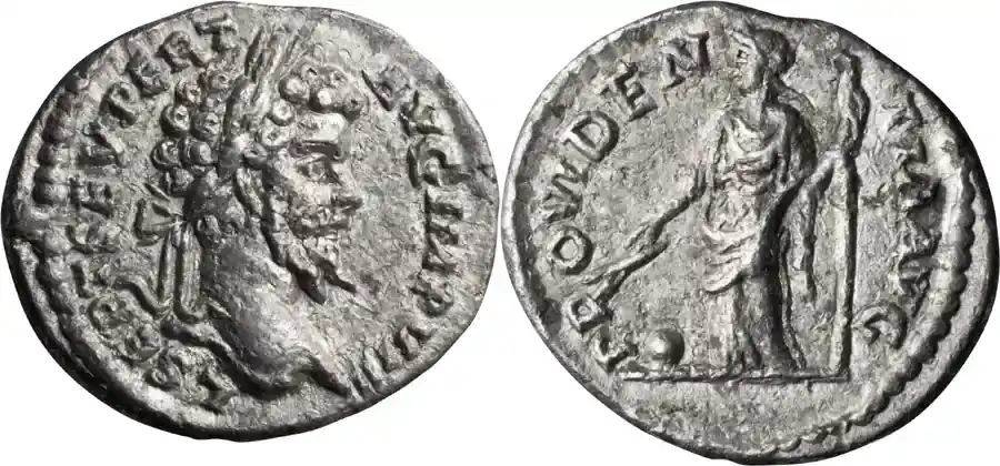 Ancient Roman 197 n. Chr. Septimius Severus. Denarius | Online bestellen