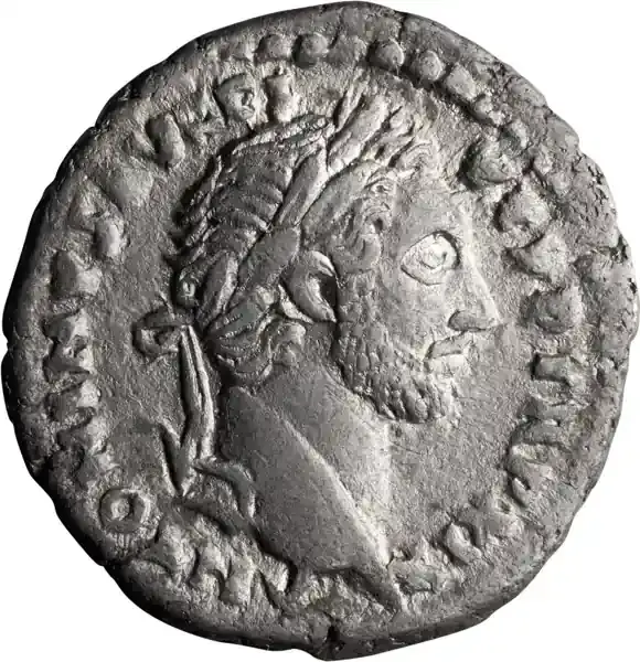Bewährte Qualität - Ancient Roman 156 n. Chr. Antoninus Pius. Denarius
