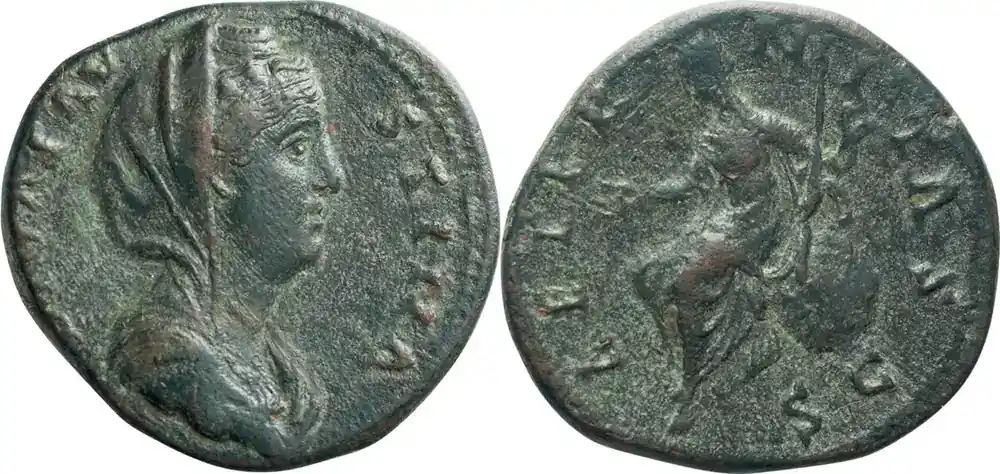 Schnelle Zustellung | Ancient Roman Faustina I, Diva. 40-as