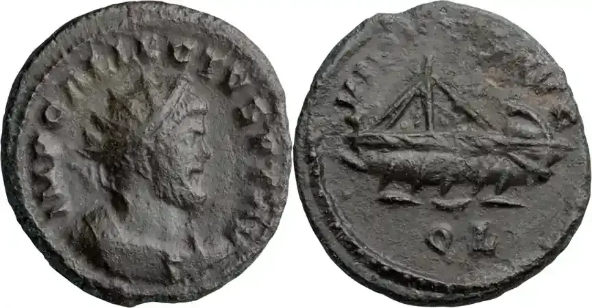 Ancient Roman Allectus. Quinarius | Sofort bestellbar