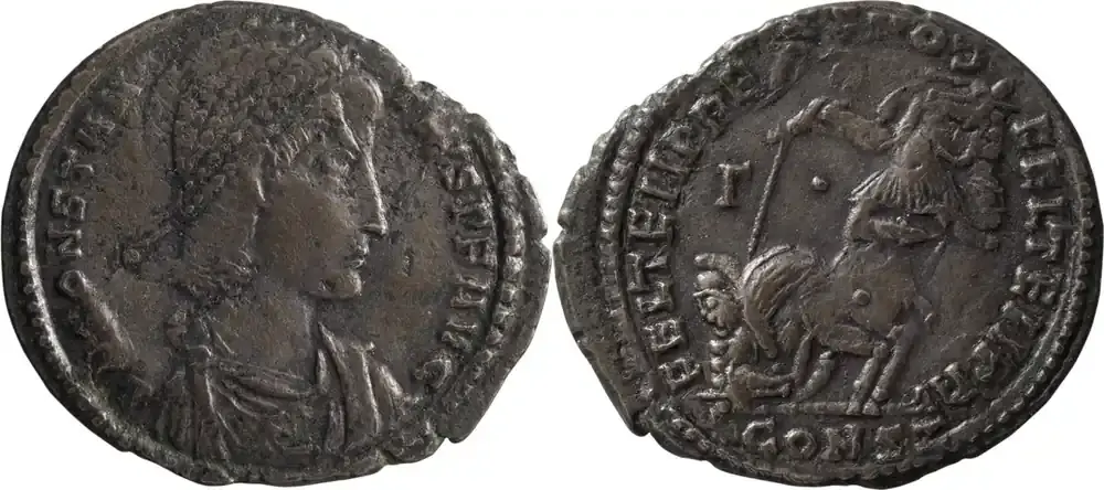 Ancient Roman Constantius II. Centenionalis - Brandneu