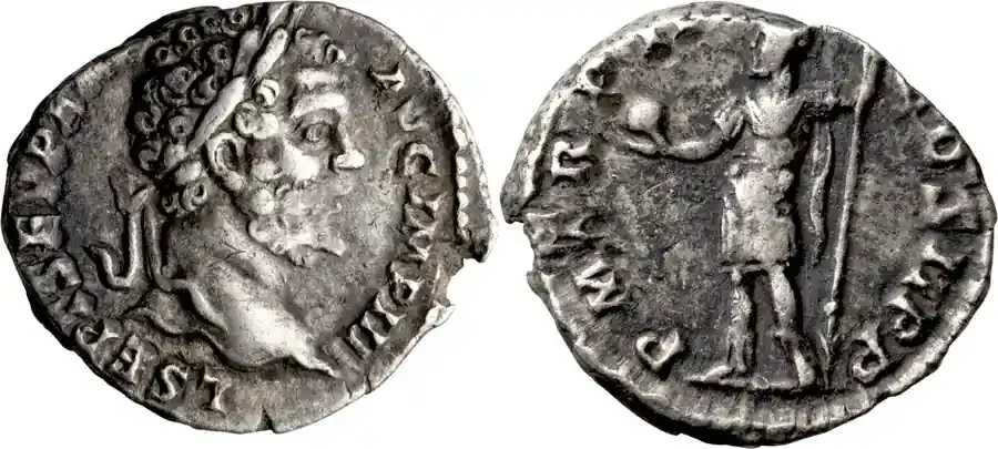 Ancient Roman Septimius Severus. Denarius | Beliebt