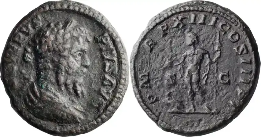 Wochenendangebot | Ancient Roman 205 n. Chr. Septimius Severus. 40-as