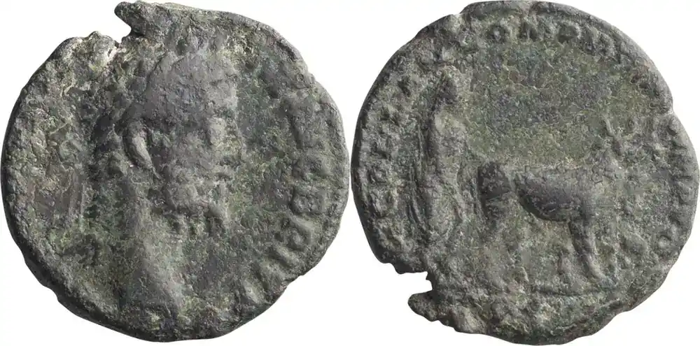 Ancient Roman 190 n. Chr. Commodus. 40-as - Bewährte Qualität