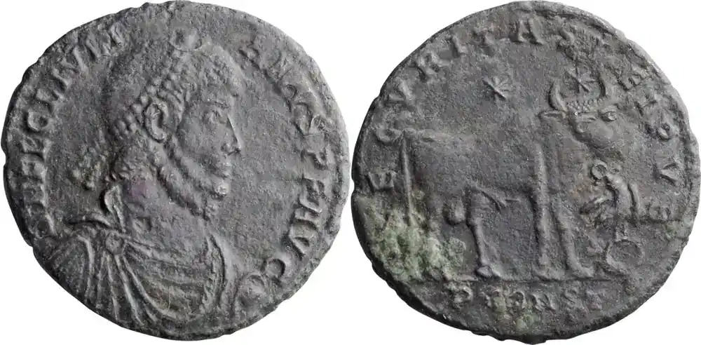 Ancient Roman Julian II. AE 1 | Expressversand