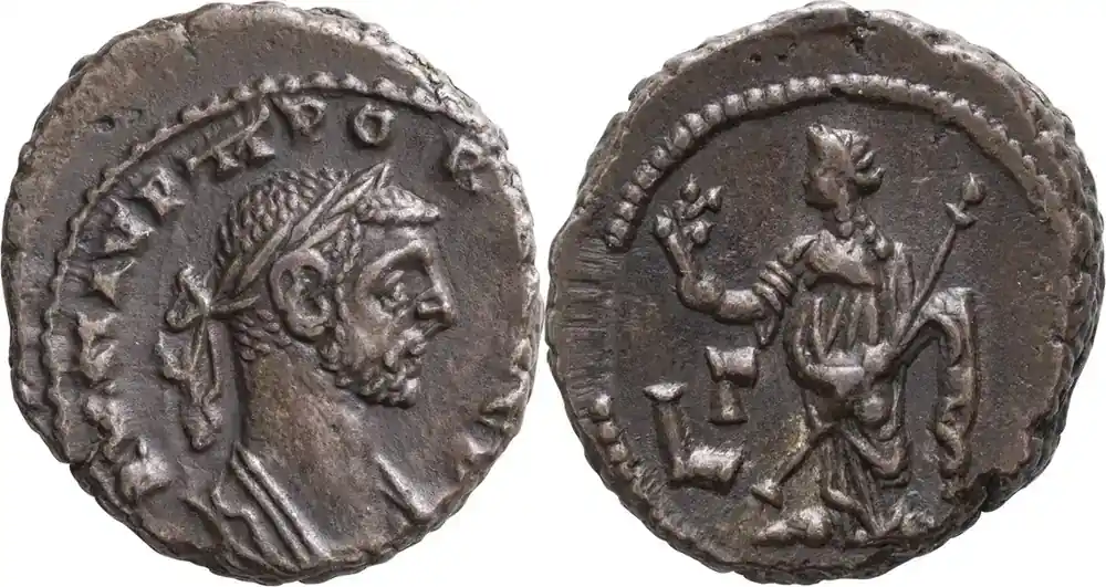 Bestpreis - Ancient Roman Year 3 = 277/8 n. Chr. Probus.