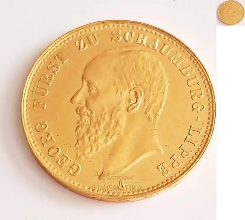 Aktionspreis | Germany 20 mark 1904 George ss