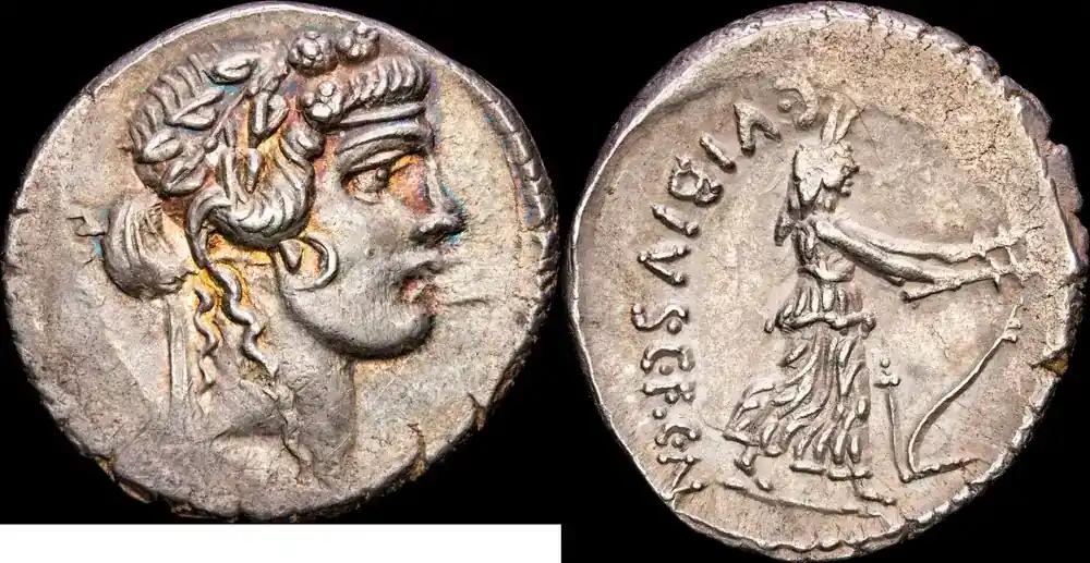 Roma Denario 48 a.C. REPÚBLICA EBC - Sale