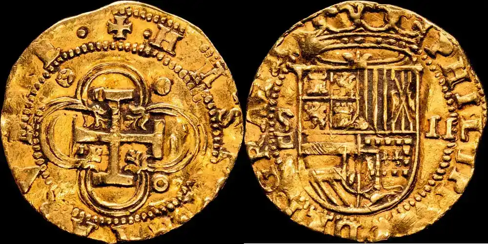 Werkspreis - Sevilla 2 Escudos (1556-1598) Otras piezas MBC+