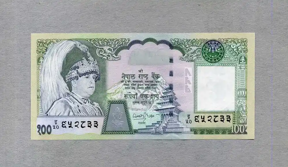 Nepal 100 Rupees ND(2002) P.49a unc/kassenfrisch - Neuzugang