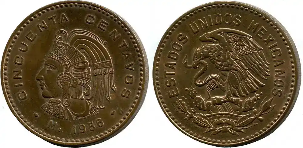 Top-Deal | Mexiko, 50 Centavos 1953, vz