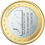 Niederlande 1 Euro 2001 bfr. Königin Beatrix - Sicher einkaufen