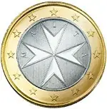 Geprüfte Qualität - Malta 1 Euro 2008 Kreuz – Souveräner Malteserorden