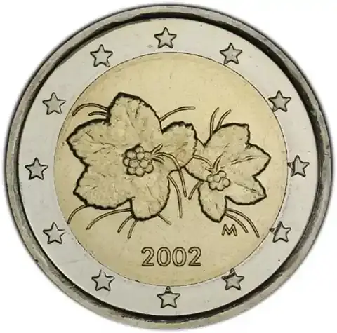 Finnland 2 Euro 2002 Kursmünze – Moltebeere - Aktionspreis