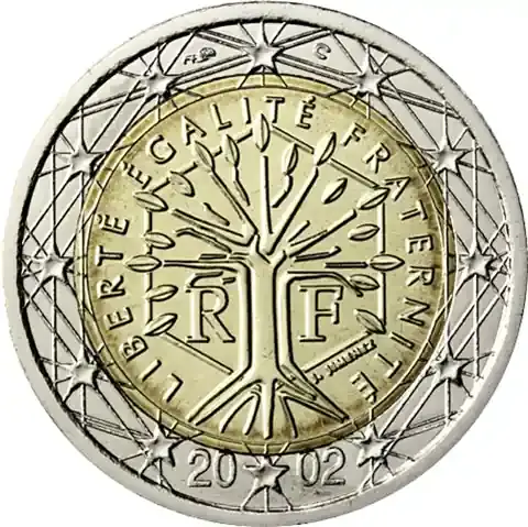 Frankreich 2 Euro 2002 – Kursmünze Lebensbaum - Bestpreis