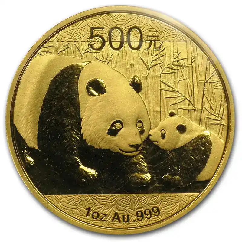 Neuheit | 1/4 Unze Goldmünze China Panda 2011