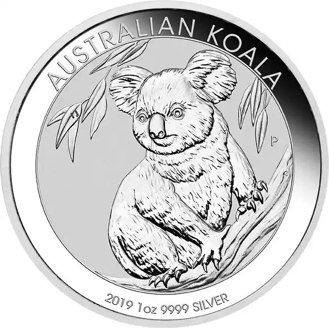 Geprüfte Qualität - 1 Unze Silbermünze Australien Koala 2019