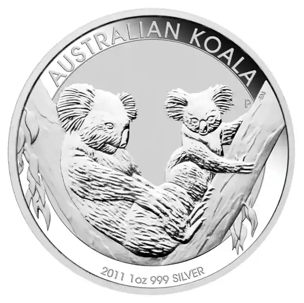 1 Unze Silbermünze Australien Koala 2011 | Jetzt neu
