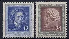 Direkt kaufen | DDR, MiNr. 300-301 postfrisch – Todestag Ludwig van Beethoven