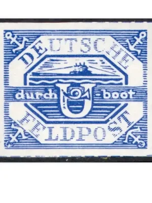 Hammerpreis | Briefmarke Deutsches Reich Feldpost Hela Michel-Nr. 13 ungebraucht ohne Gummierung