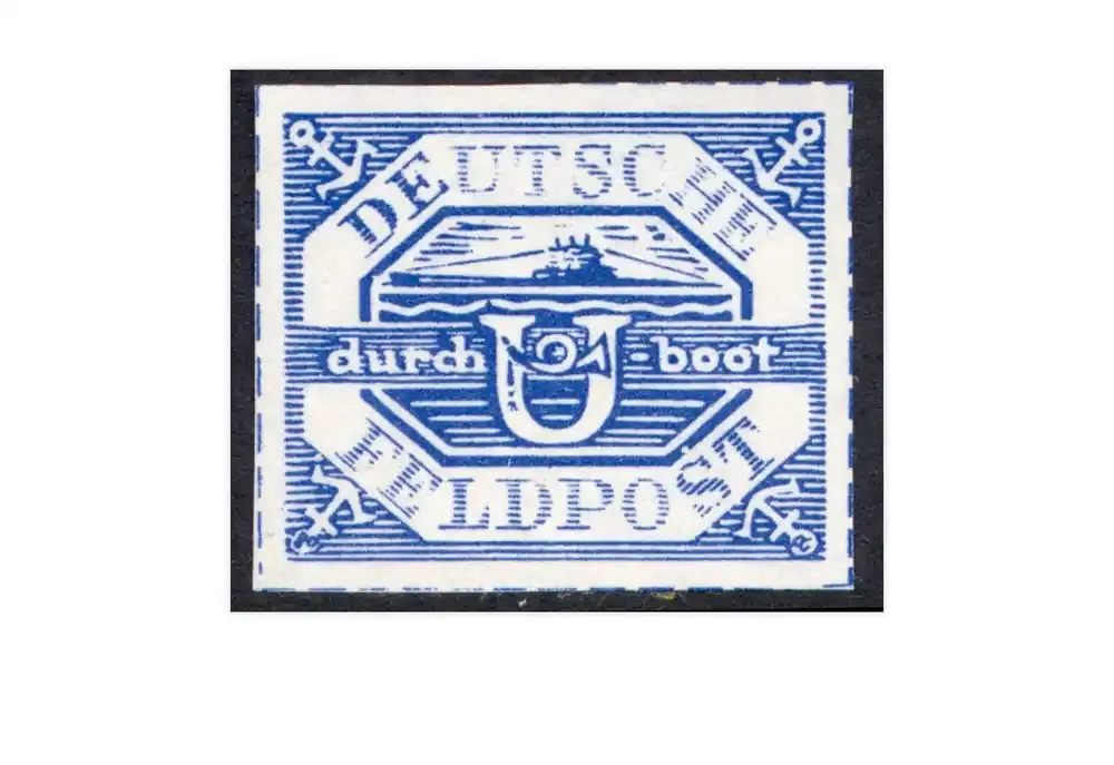 Hammerpreis | Briefmarke Deutsches Reich Feldpost Hela Michel-Nr. 13 ungebraucht ohne Gummierung