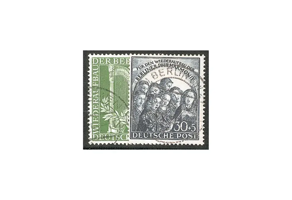 Berlin Frühausgaben Mi.Nr. 72/73 gestempelt | Wochenendangebot