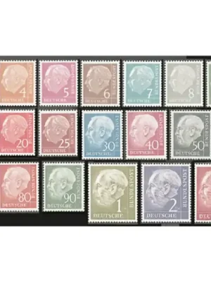 Sparangebot - Briefmarken BRD Heuss I Michel-Nr. 177-196 postfrisch