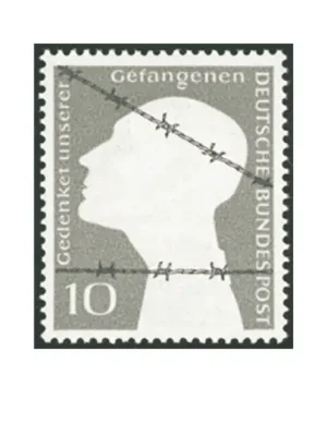 Nur solange der Vorrat reicht - Briefmarke BRD Kriegsgefangene 1953 Michel-Nr. 165 postfrisch