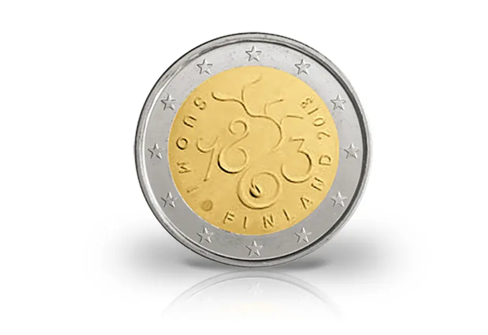 Neu - 2 Euro 2013 Finnland Parlament 1863 bfr