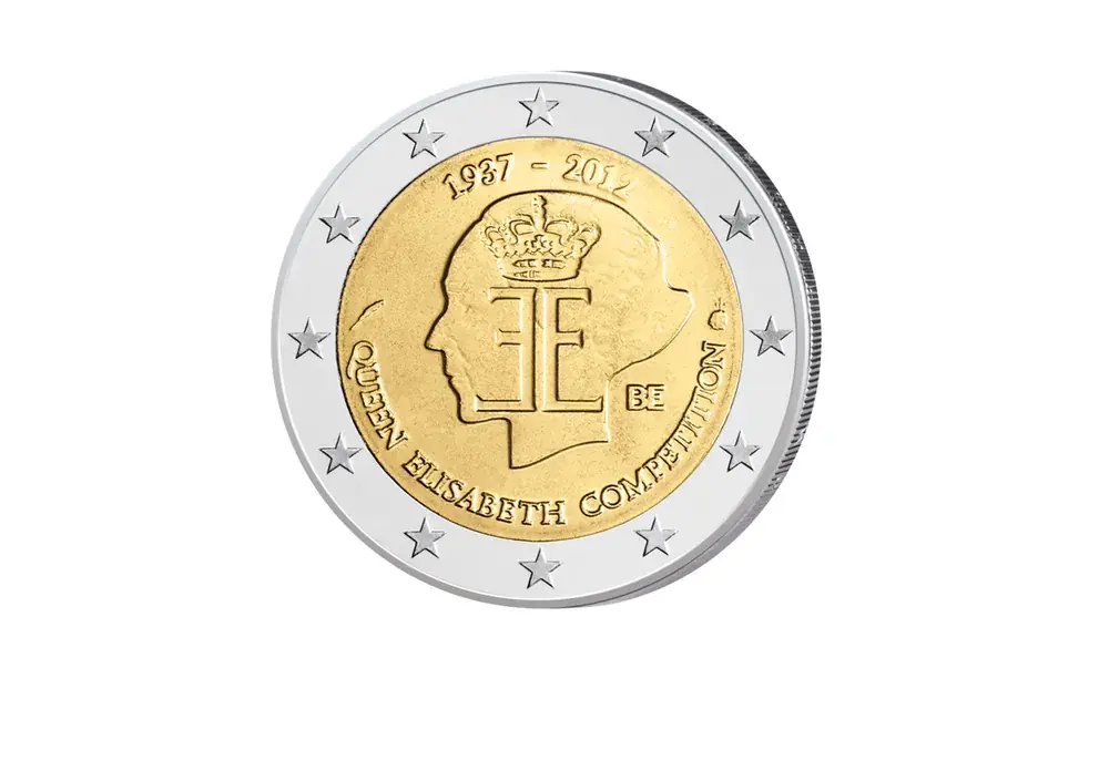 Super-Preis | 2 Euro 2012 Belgien Musikwettbewerb bfr.