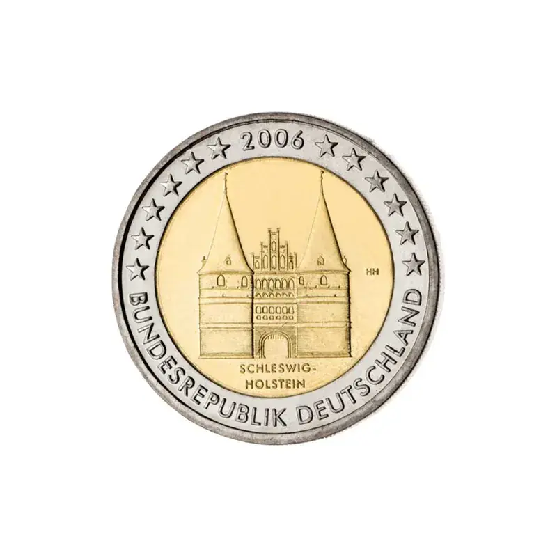 2 Euro Gedenkmünze Deutschland 2006 bfr. – Holstentor - Bestpreis