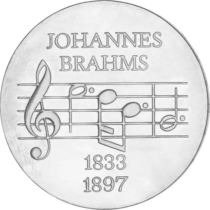5 Mark DDR 1972 – Johannes Brahms | Hammerpreis
