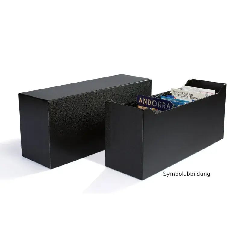 Logik Archivbox für 40 große Coincards (85 x 125 mm), Hochformat | Top-Qualität