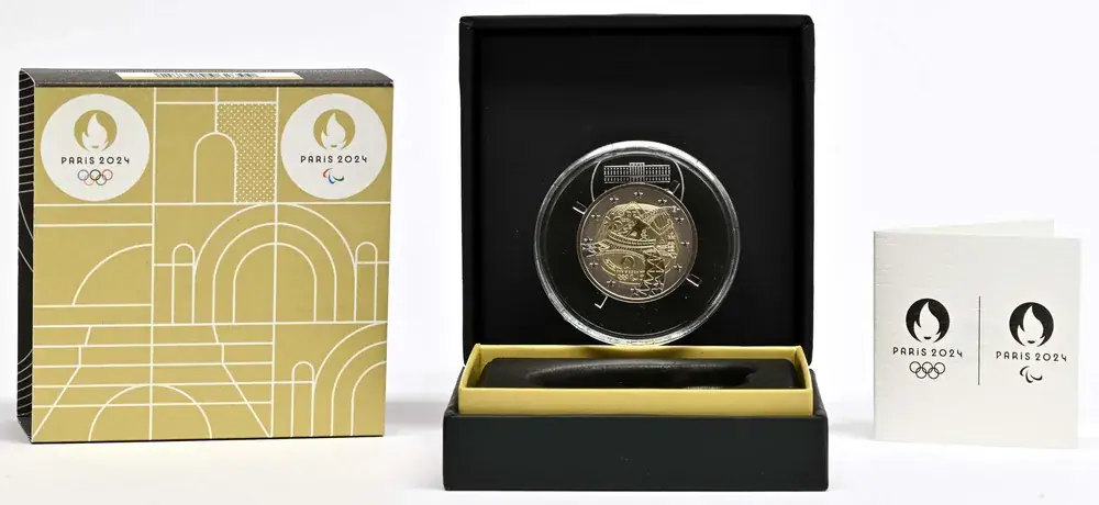 Qualitätsprodukt - 2 Euro reverse proof 2024 PP Frankreich