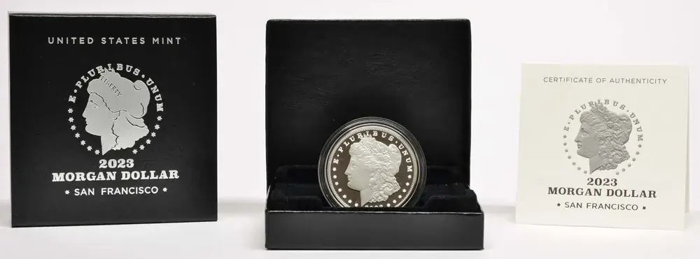 1 Dollar Morgan Dollar 2023 PP USA | Profi-Qualität