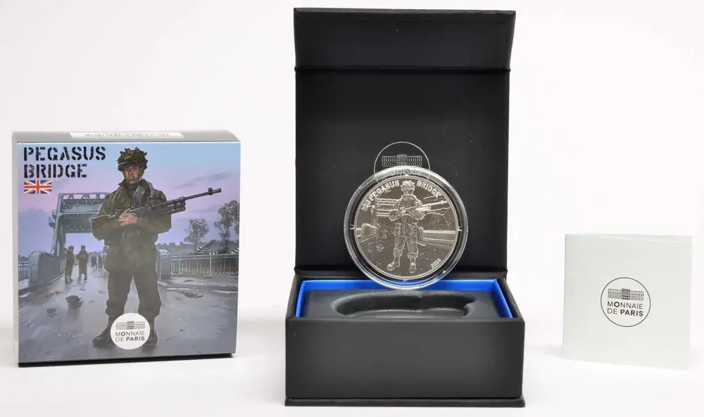 10 Euro Pegasus Bridge (UK) 2024 PP Frankreich - Sonderpreis