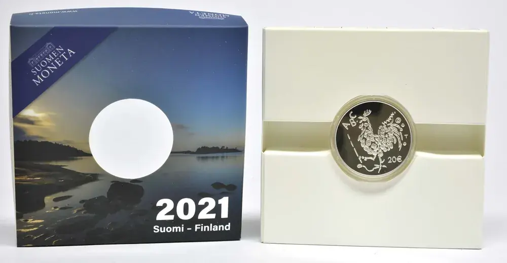 Versandbereit | 20 Euro Schulpflicht 2021 PP Finnland