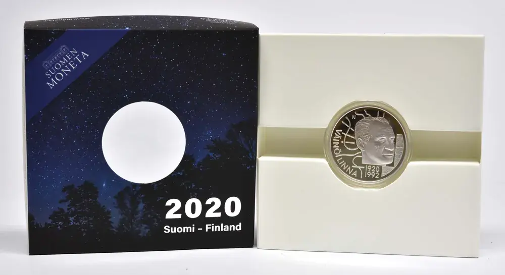 Finnland 2020 20 Euro 100 Jahre Väinö Linna PP - Schnäppchen