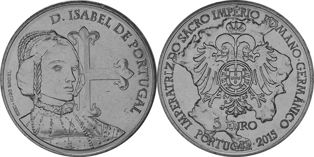 Portugal 2015 5 Euro D. Isabel bfr | Extra sparen