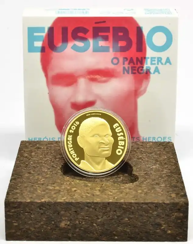 Portugal 2016 7,5 Euro Eusébio PP - Bewährte Qualität