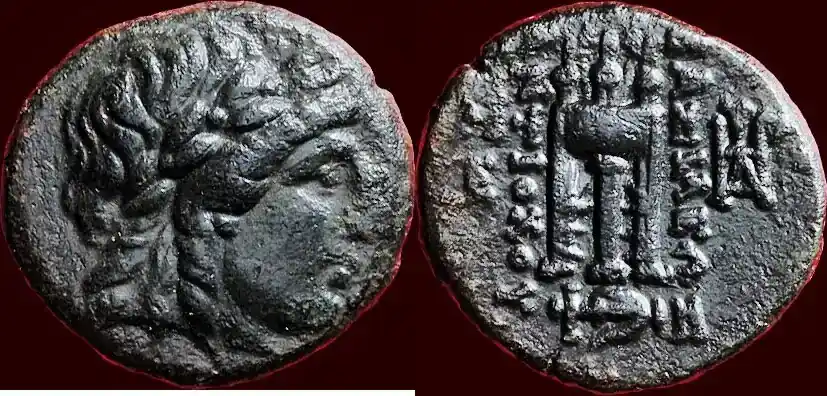 (circa 250-246 v. Chr) SELEUKID KINGDOM OF SYRIA – ANTIOCHOS II THEOS, 261-246 – AE 17, Sardes vf à ss+ | Nur für kurze Zeit