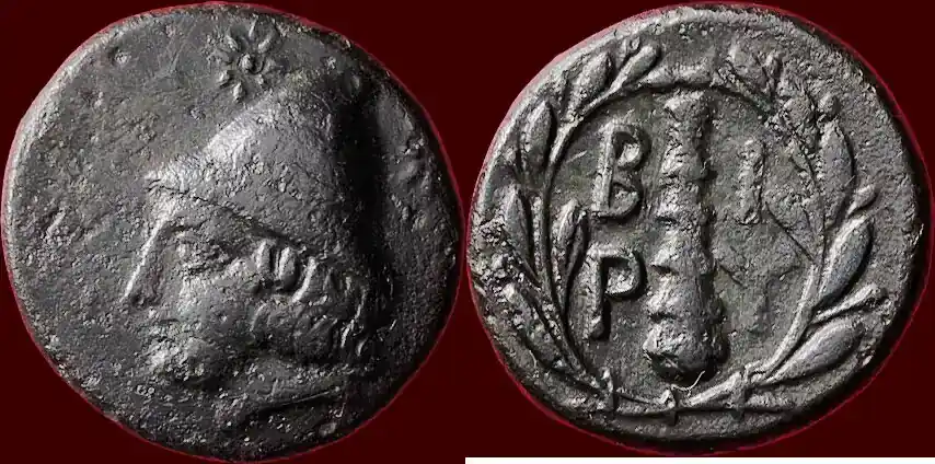 circa 300 v. Chr TROAS, BIRYTIS – AE 18, ss | Premium